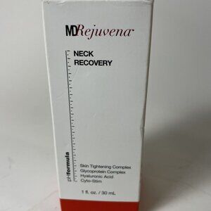 MD Rejuvena pH Formula NECK RECOVERY Skin Tightening Gycoprotein Cyto-Stim NEW